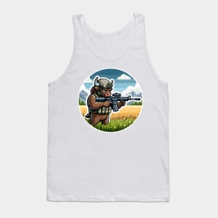 Tactical Bison Buffalo Tank Top